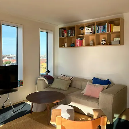 Penthouse Flat With Rooftop Views Copenhague